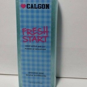 Calgon Fresh Start Shimmer Mist Spray Apple Lily